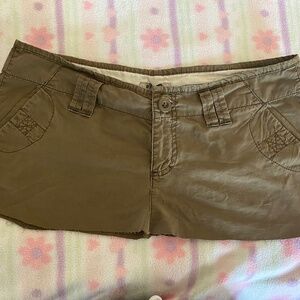 Mini brown skirt